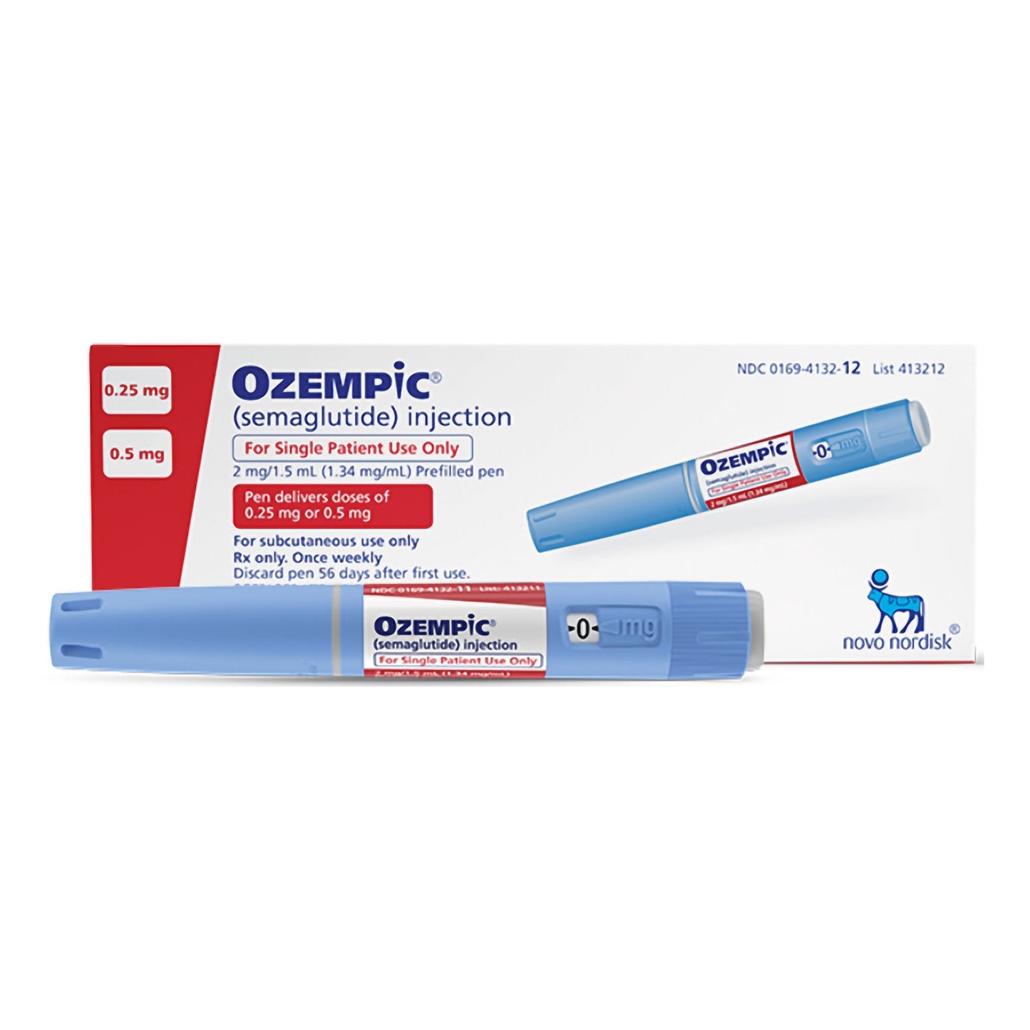 Ozempic® 0,5 mg (3 pennen)